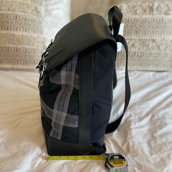 Paul Smith Black Checkered Backpack main image 14